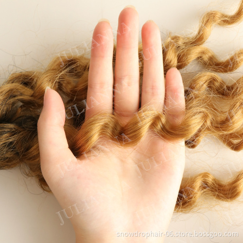 Julianna  Coi Leray Braids With Curls Synthetic Naturally Layered Curly Curled Pre Style Goddess Curl Braiding Hair